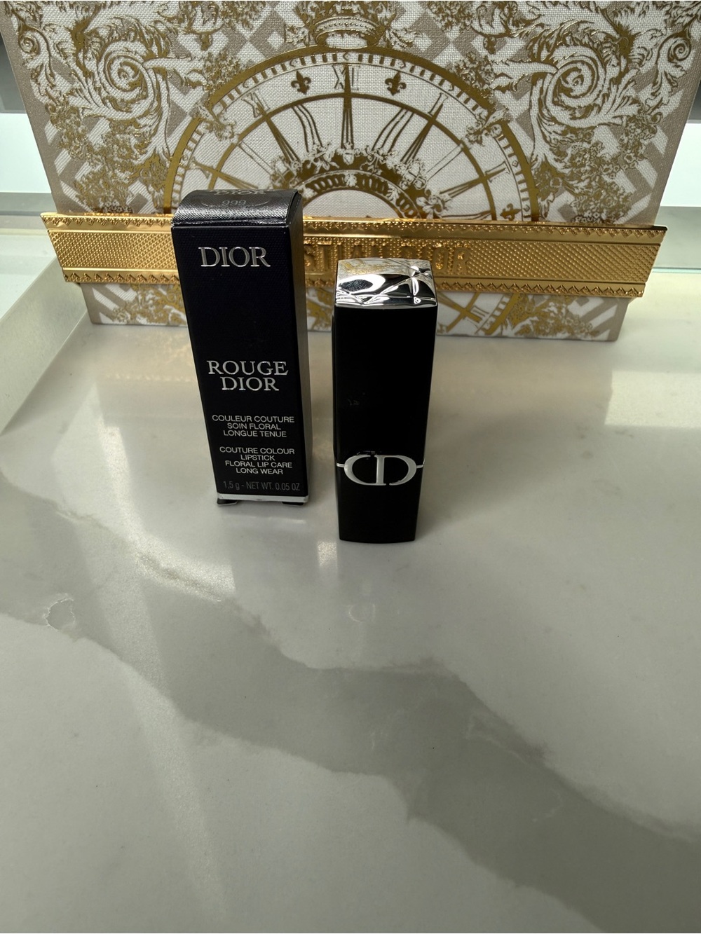 Dior Rouge Dior Lipstick in Bright Red - Picture 2 of 6